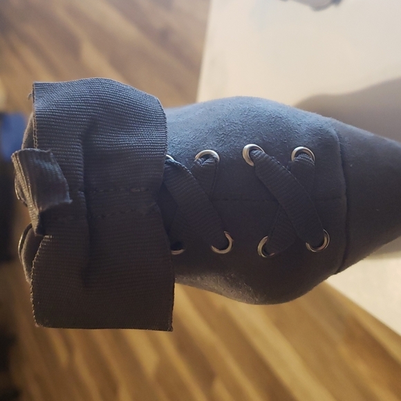 LADIES G BY GUESS GRAY TARRAH BOOTIES SZ 7 - Picture 7 of 11